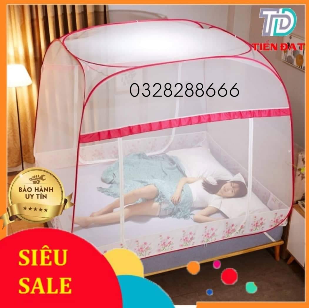 Mùng màn chụp đỉnh vuông cao cấp TIẾN ĐẠT,