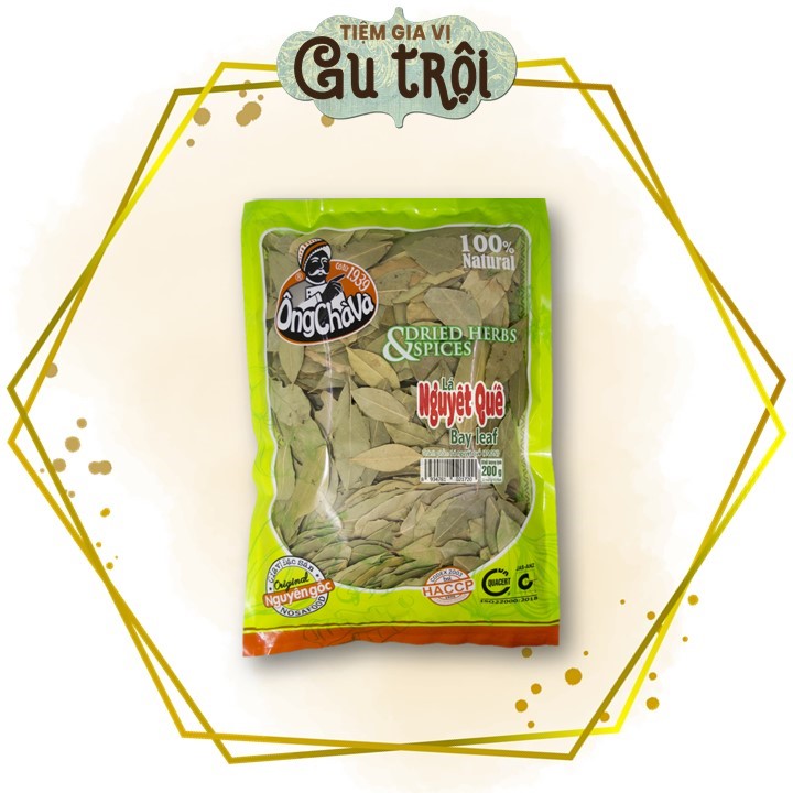 Lá nguyệt quế Ông Chà Và 200gram (Túi)