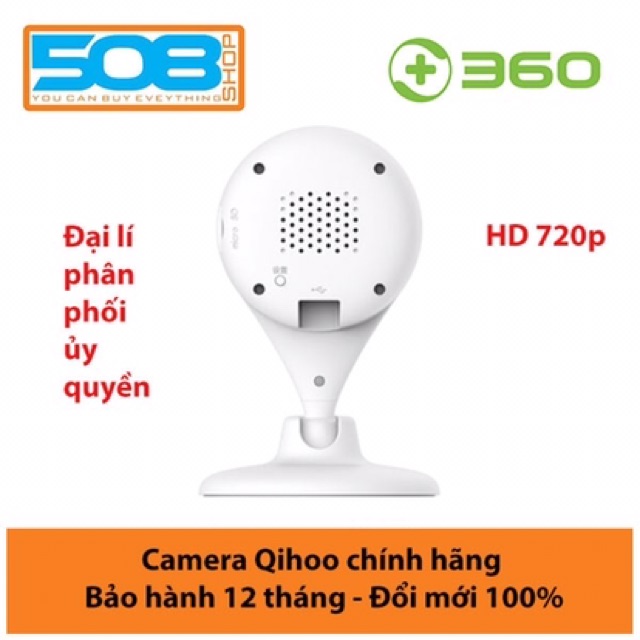 Camera Quan Sát Ip Wifi Qihoo 360 D603 720P (Bản Quốc Tế- Chính Hãng)