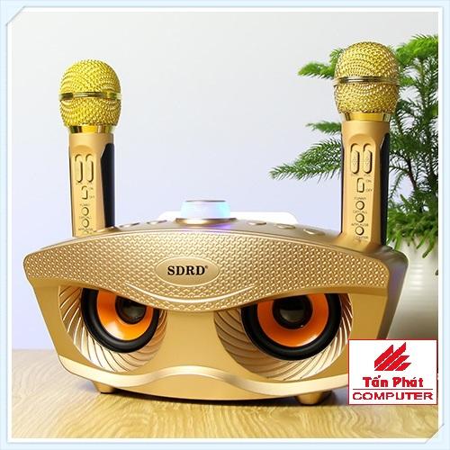 Loa Bluetooth Mini Cú Mèo SD-306 Loa Bass ( Tặng kèm 2 mic )