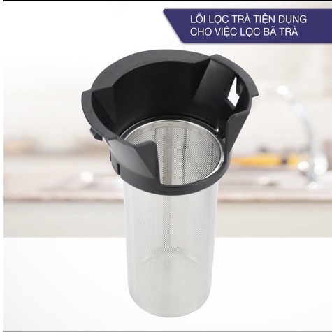 Ấm siêu tốc thủy tinh LEBENLANG