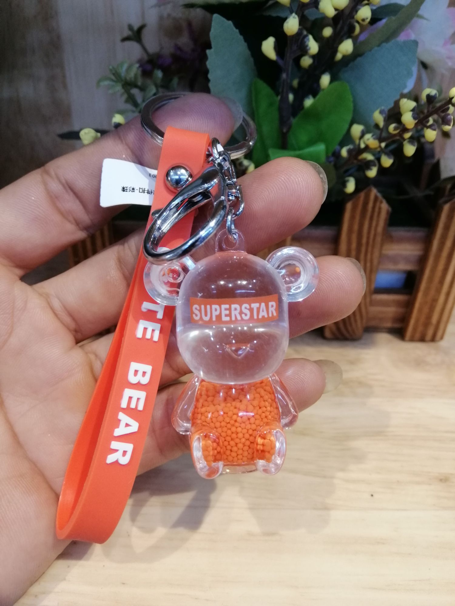 MÓC KHÓA NƯỚC MÔ HÌNH CON GẤU CUTE BEAR