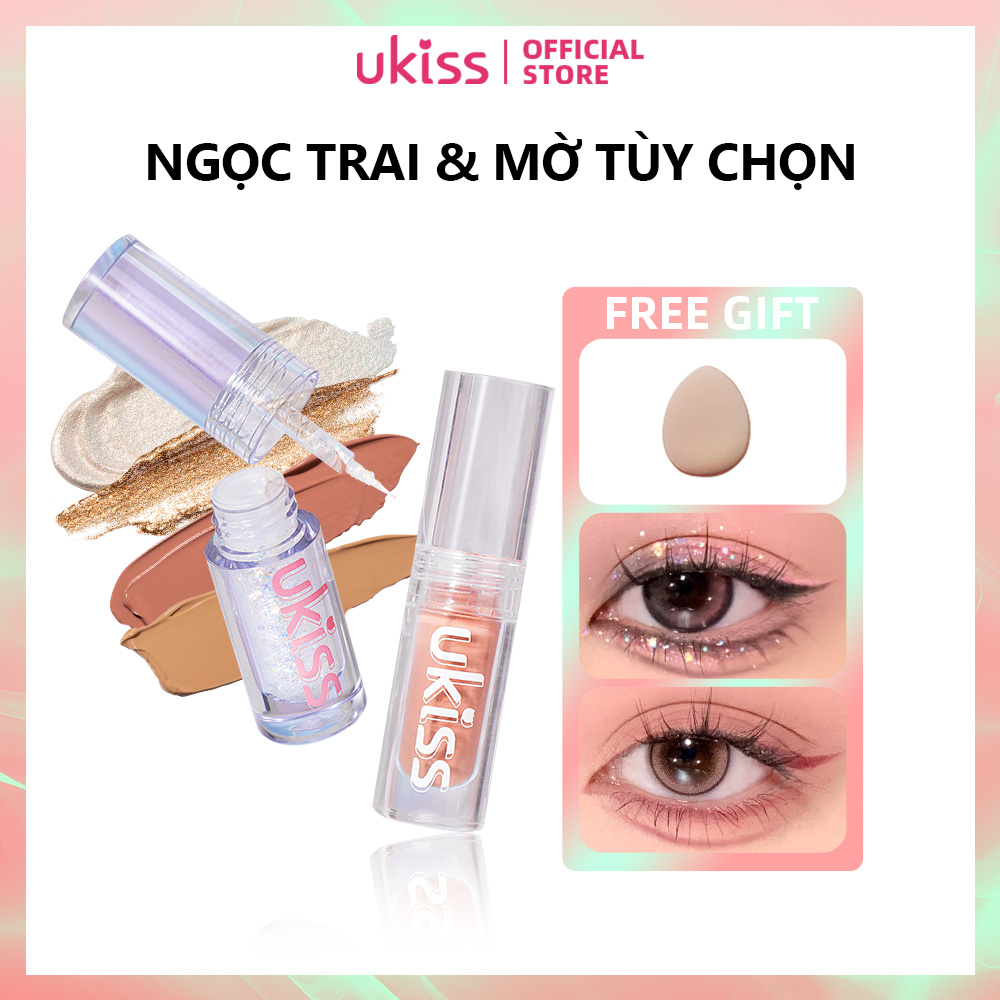 Ukiss phấn mắt dạng lỏng nhám long lanh lung linh tỏa sáng