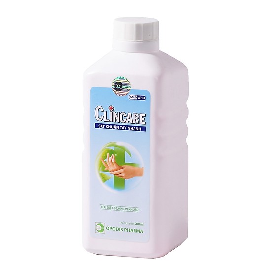 [HCM]Nước rửa tay sát khuẩn tay nhanh Clincare (500ml)