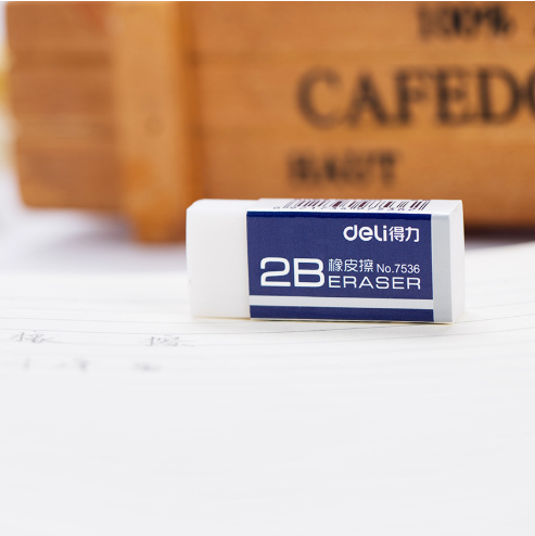 COMBO 10 Cục Tẩy Gôm Chì 2B Deli Cho Học Sinh