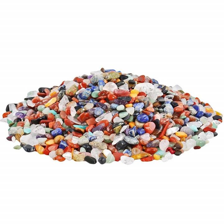 2kg Đá Thạch Anh Vụn Nhiều Màu (đá quý tự nhiên)