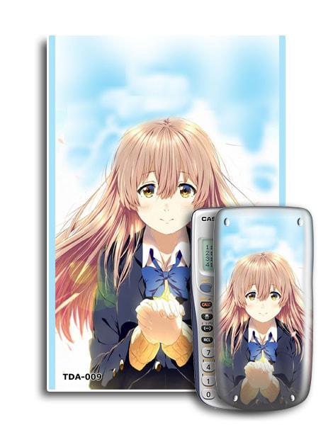 Bộ 2 decal trang trí máy tính cầm tay Re Zero 005