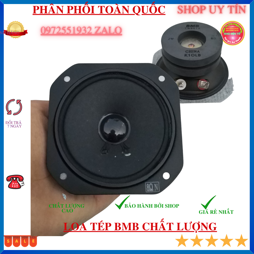 Loa tép từ kép bmb nhập khẩu china chất lượng -giá 1 đôi