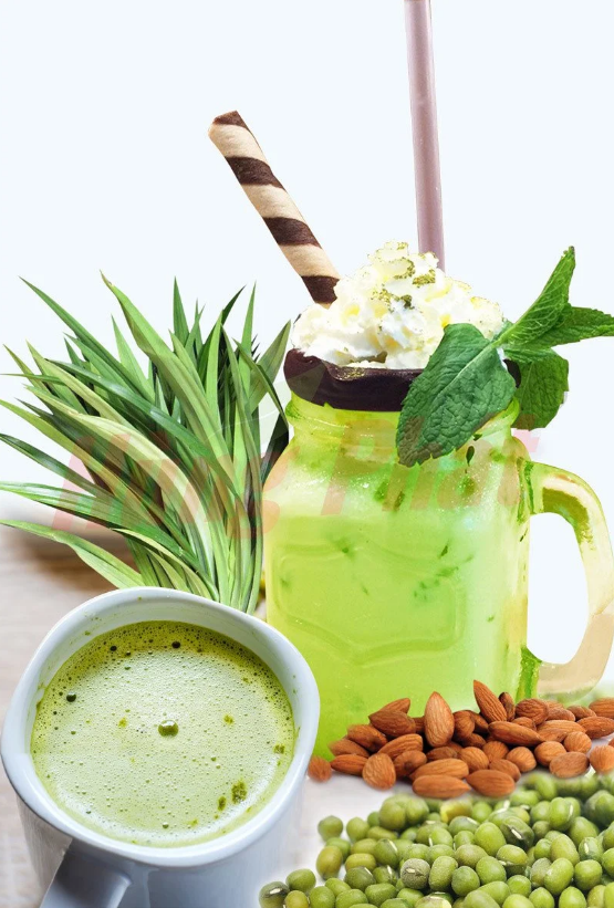 [NGŨ CỐC DINH DƯỠNG] Bột HT Đậu Xanh Hạnh Nhân Hiệu Macha - Trà Hùng Phát