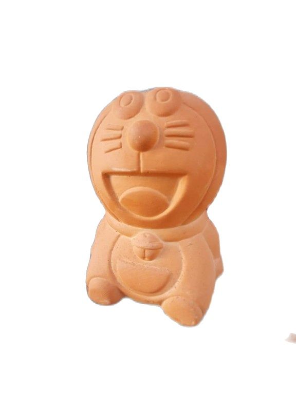 Chậu thú đất nung (tặng đất và sỏi )