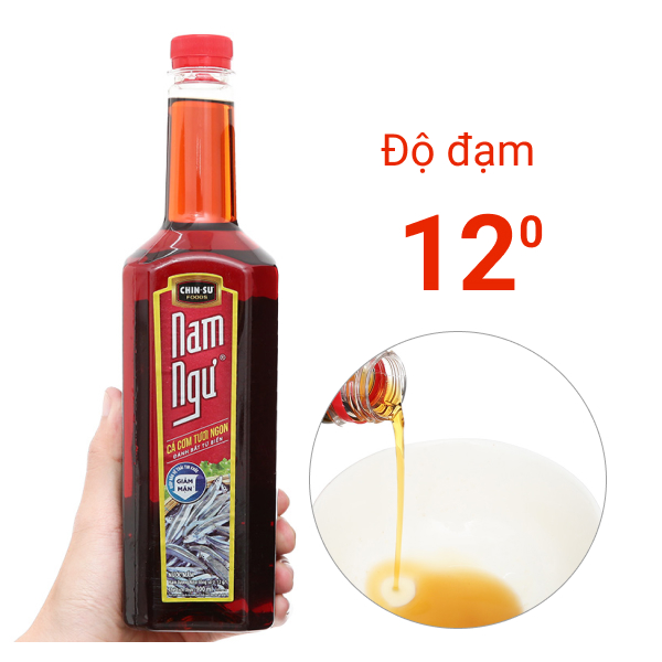 Nước mắm nam ngư cá cơm tươi 1.2l