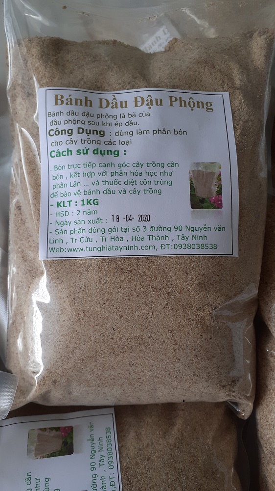 Bánh dầu đậu phộng 1kg