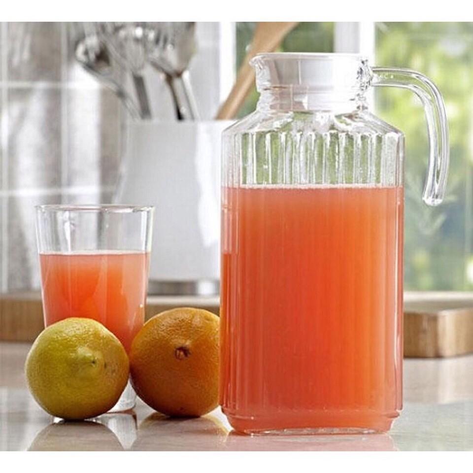 Combo 2 Bình đựng nước thủy tinh 1.8 lít