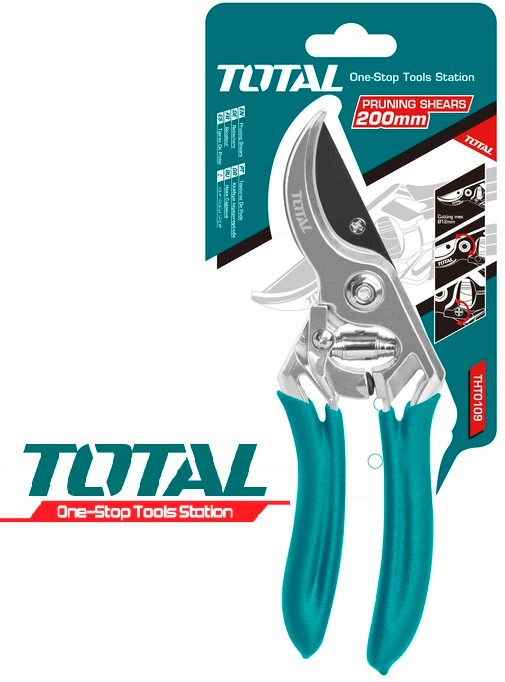 Kéo cắt tỉa cành 200mm pruning shears total chính hãng tht0109