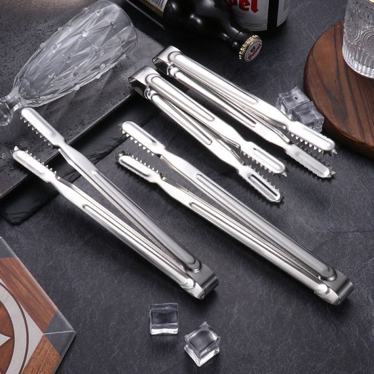 Kẹp gắp thức ăn, salat, gắp đá inox GOMMi Hàn Quốc
