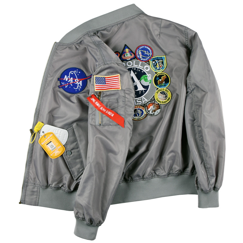 Áo khoác Pilot Nasa cao cấp ARM-1230 (Xanh mực)