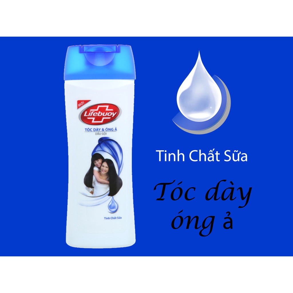 [TI MART] Dầu gội Lifebuoy tóc dày óng ả 170g