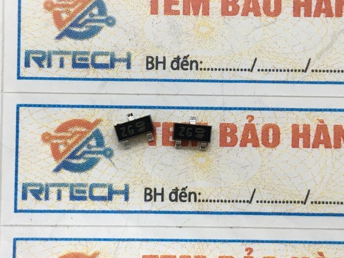 Combo 30 chiếc ktn2222as-rtk/ps transistor npn 0,6a 40v sot-23