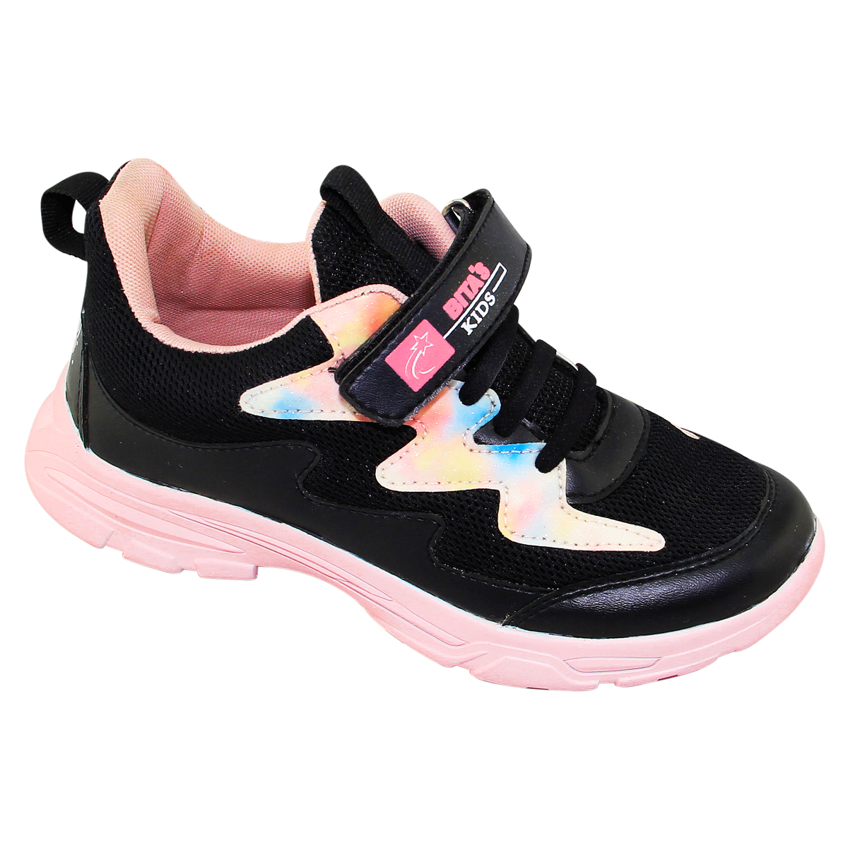 Giày bata thể thao học sinh bé gái bita's xé dán gvbg.102 - bitas girls sport sneakers