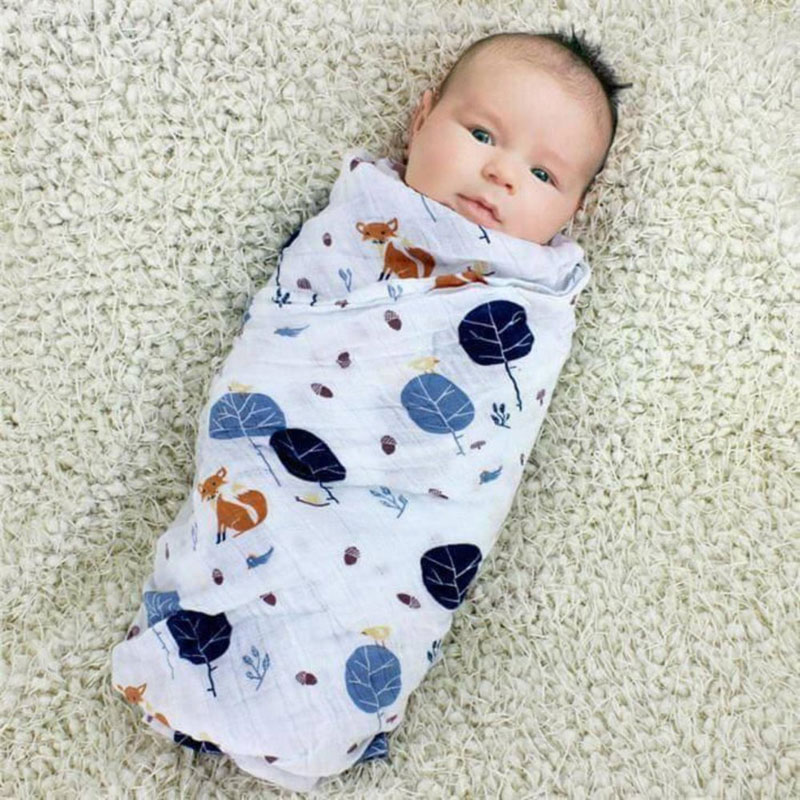 Khăn Tắm Sợi Tre Aden Cuộn Muslin