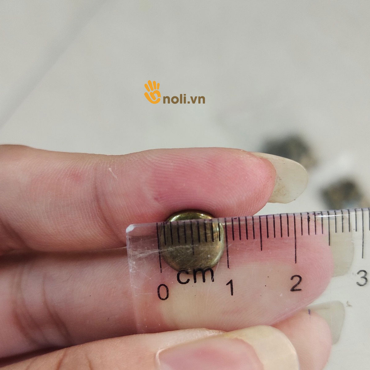 Handbag accessories rivets