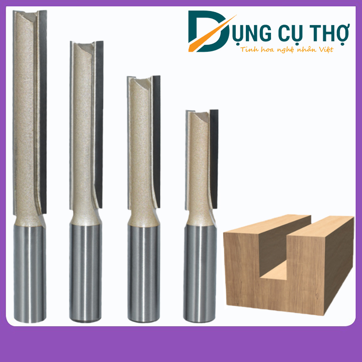Mũi soi gỗ lấy nền, phay rãnh Tideway dài cao cấp