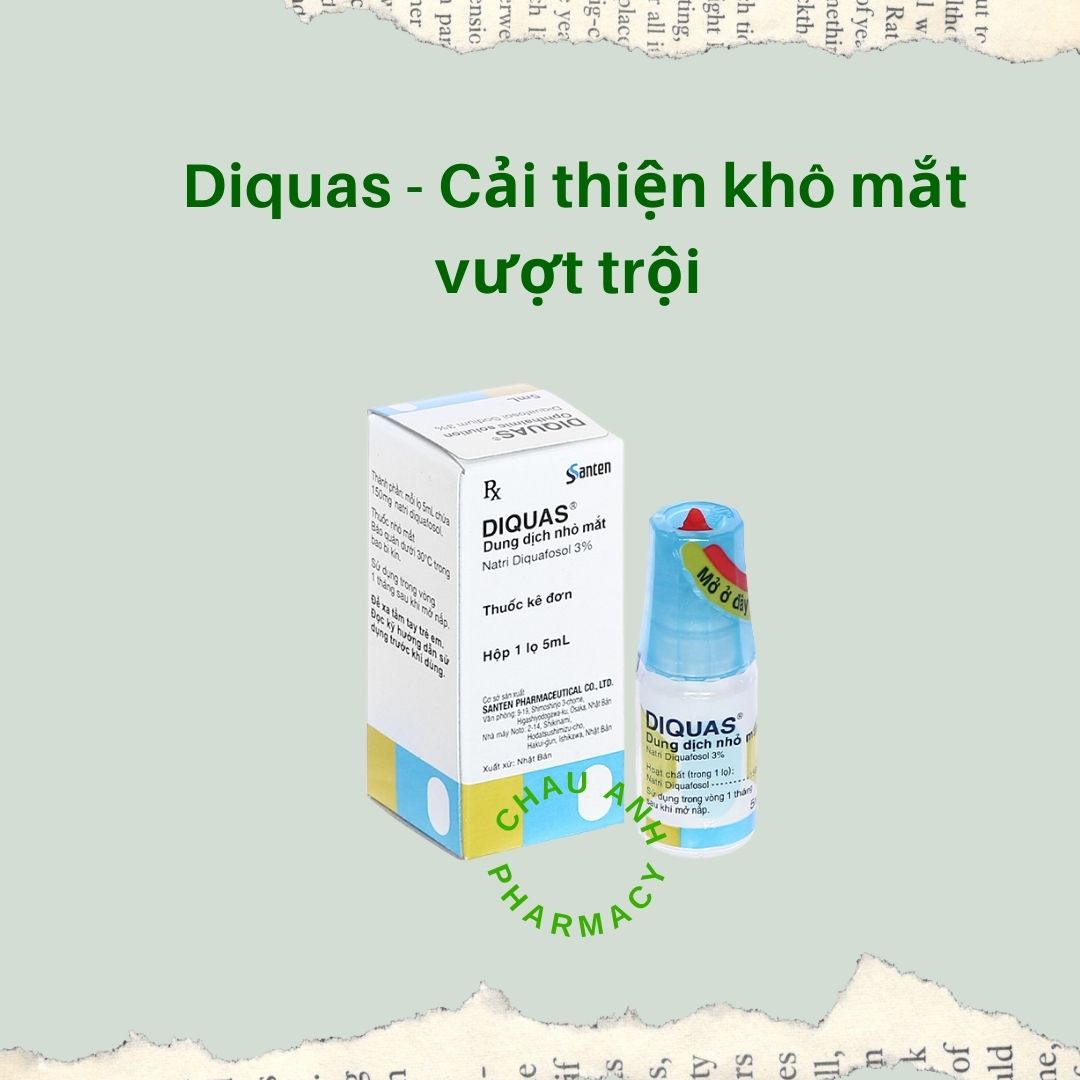 DIQUAS - CẢI THIỆN KHÔ MẮT VƯỢT TRỘI