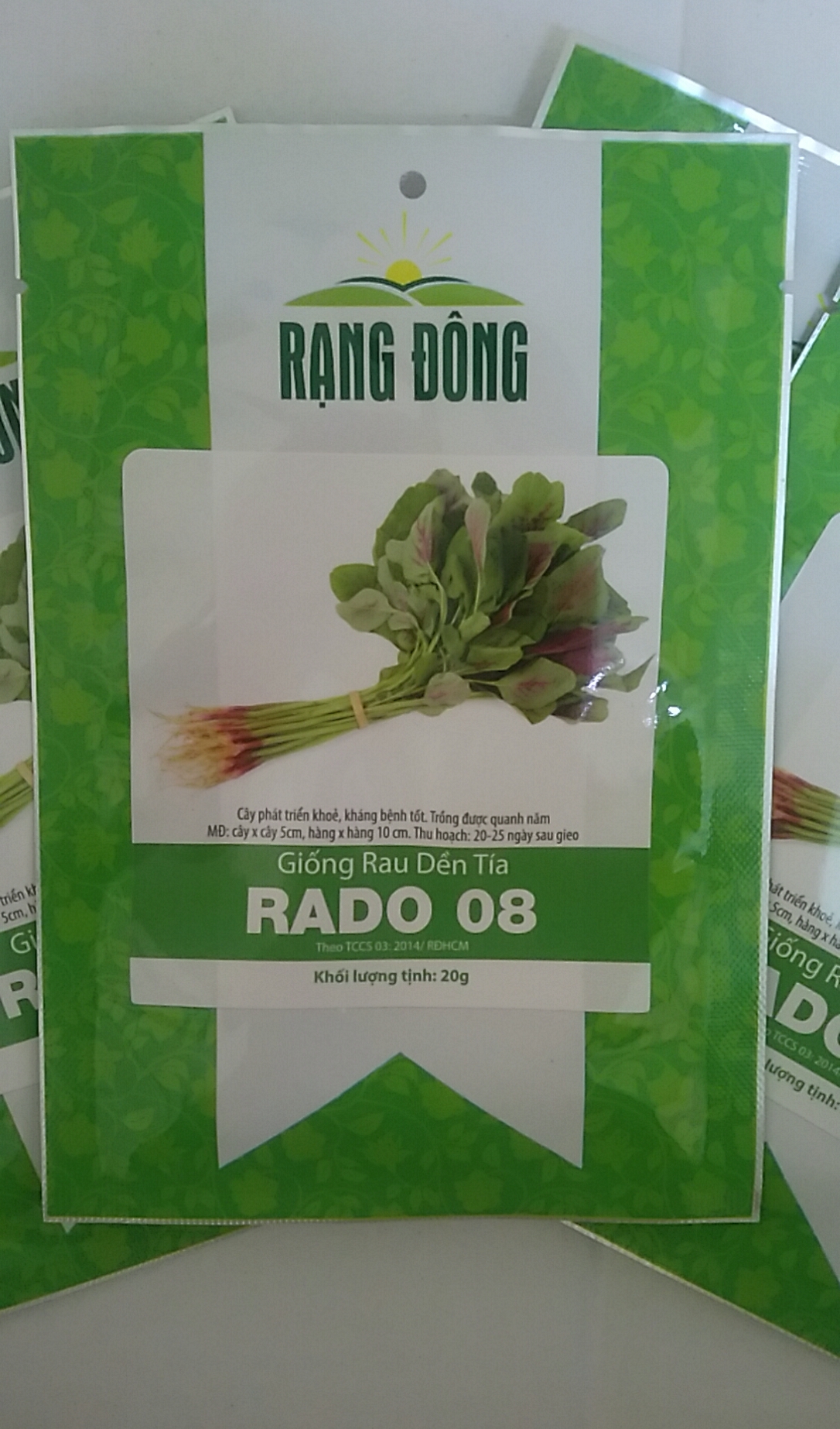Hạt giống Rau Dền các loại 20g