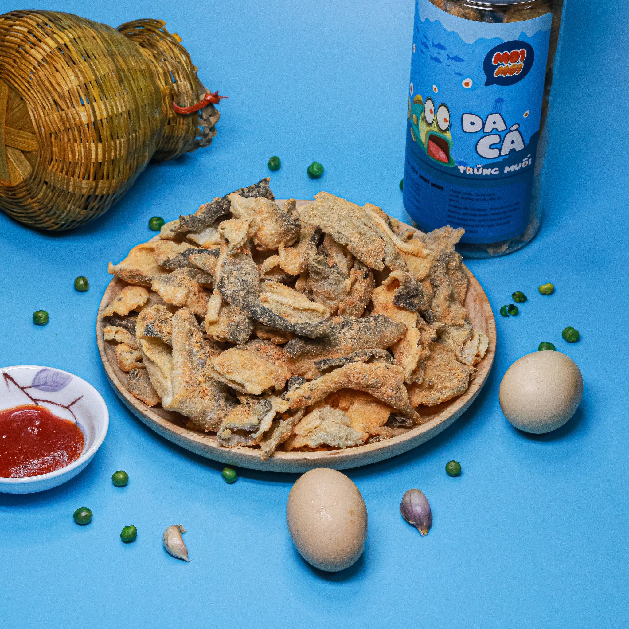 Da cá trứng muối 250gr - Đồ ăn vặt MoiMoi