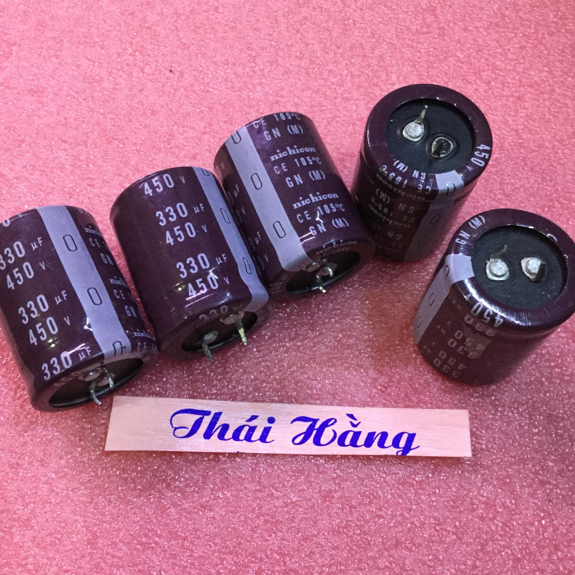 Tụ lọc nguồn 330 M/450 v ( giá 5 chiếc )