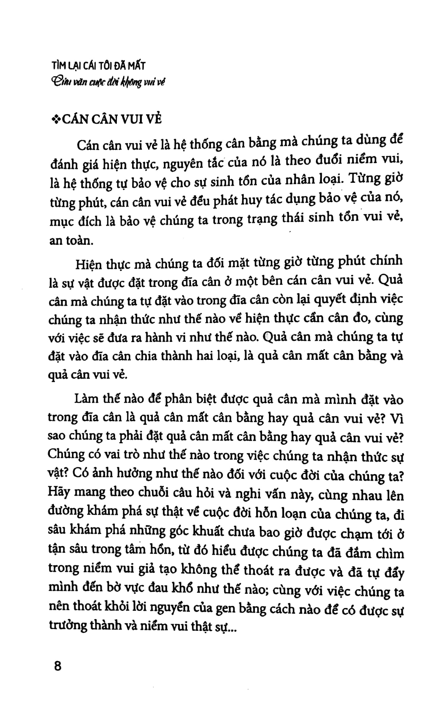 Sách Fahasa - Tìm Lại Cái Tôi Đã Mất