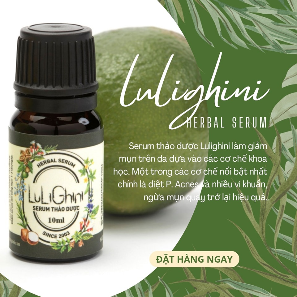 Herbal Serum Lulighini - Tinh dầu thảo dược