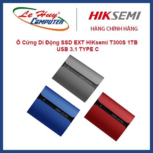 Ổ cứng di động ssd hiksemi t300s 1tb usb 3.1 type c