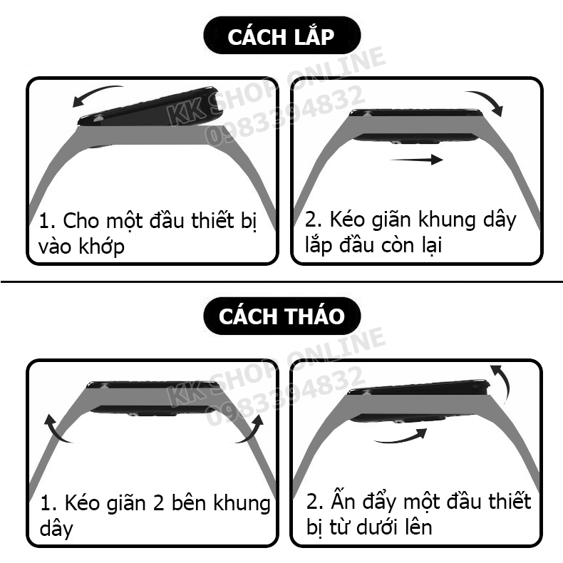 Dây đeo Xiaomi Miband 5 6 7 ( Xiaomi Smart Band 5 6 7 )