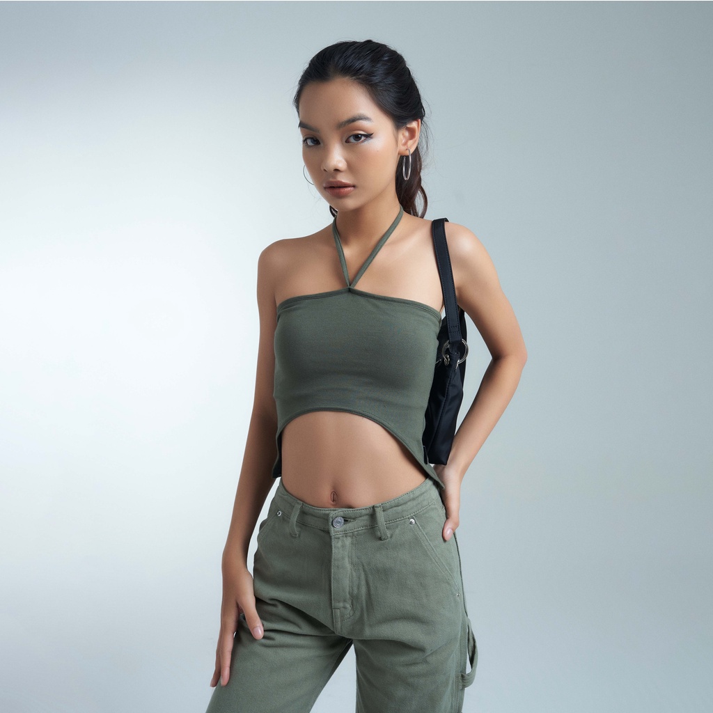 Áo Croptop PRADIES Halterneck
