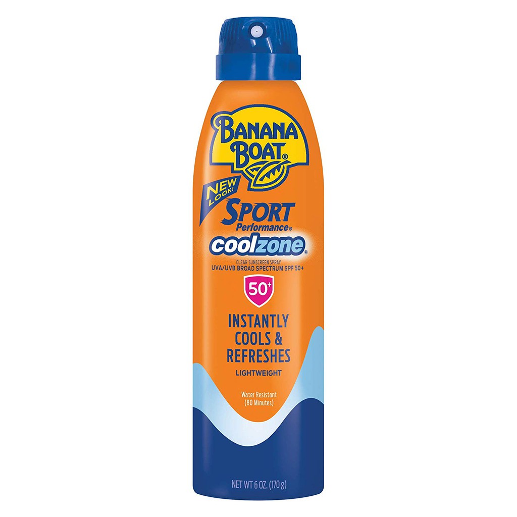 Banana Sport Coolzone SPF 50+ (Made in Usa 170g)