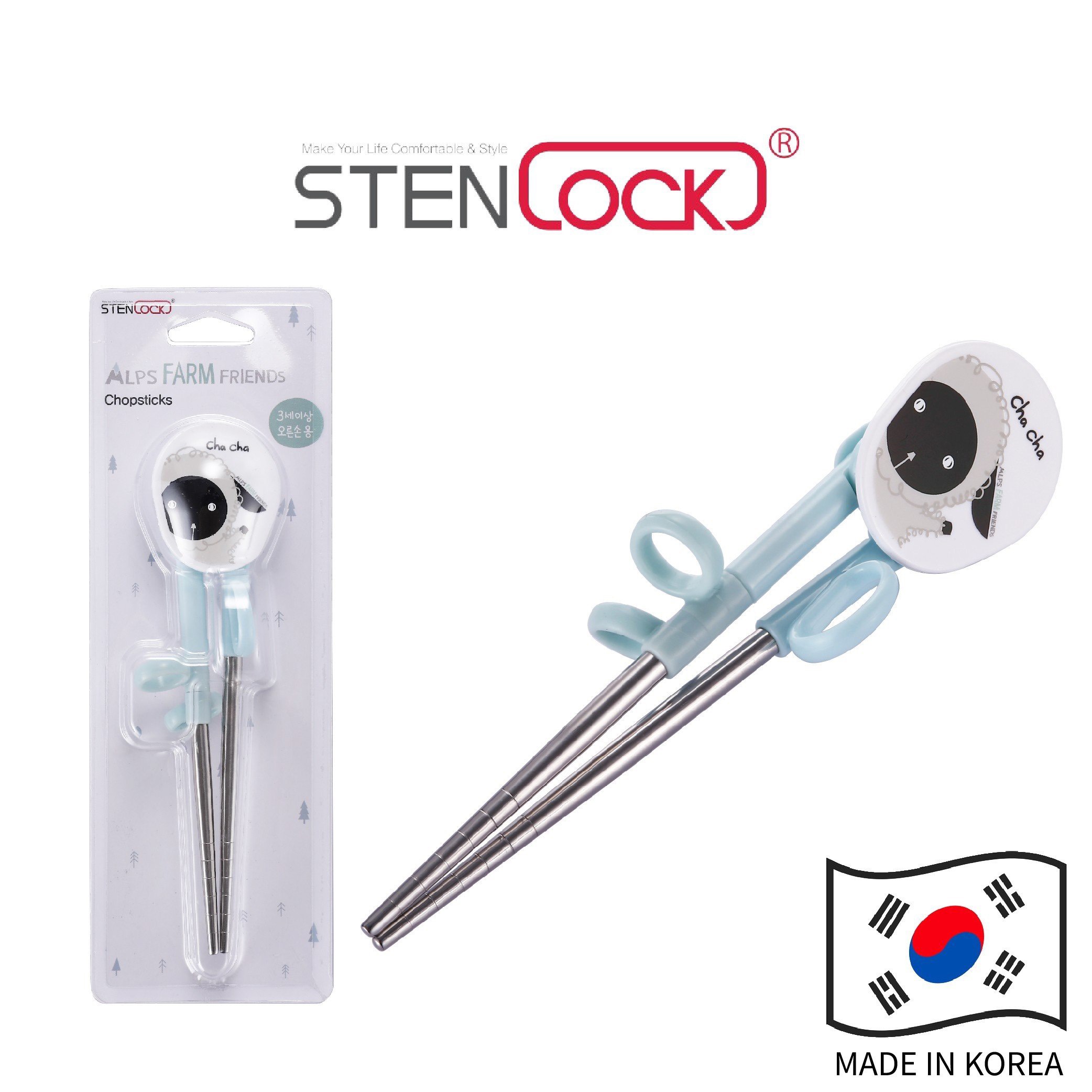 Bộ ăn dặm CAO CẤP Stenlock Hàn Quốc cho bé