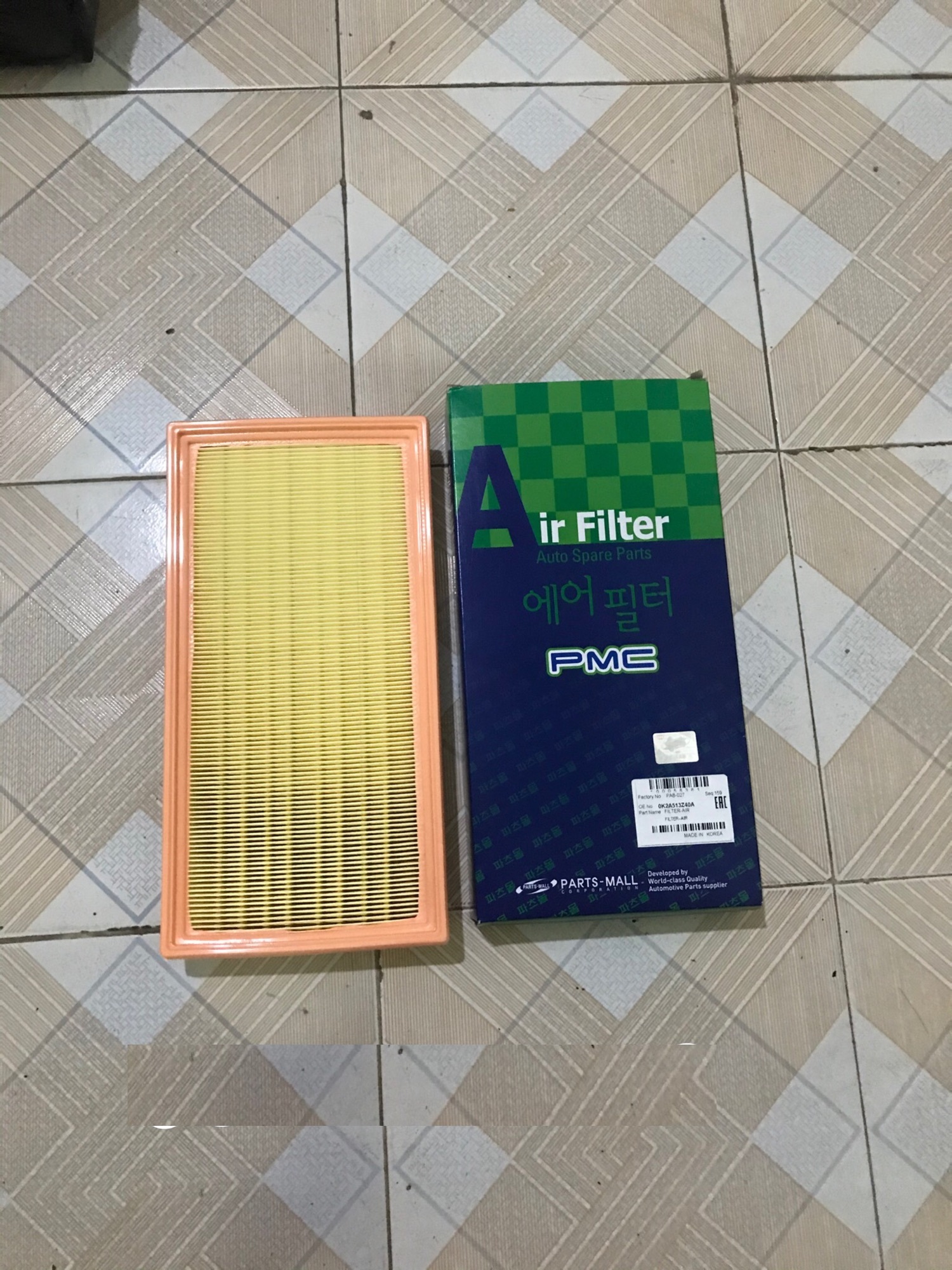 Lọc gió động cơ kia spectra