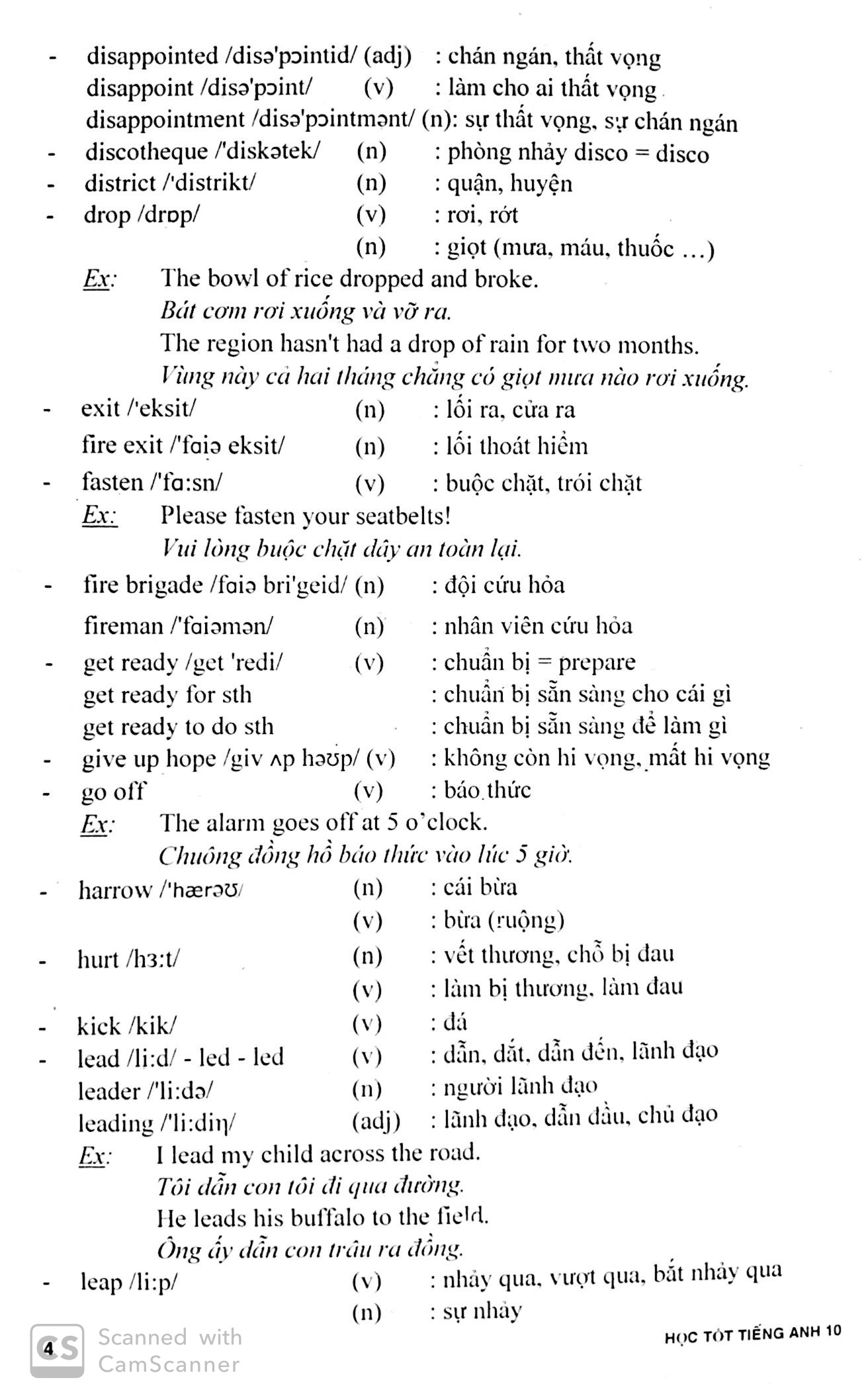 Fahasa - Học Tốt Tiếng Anh 10