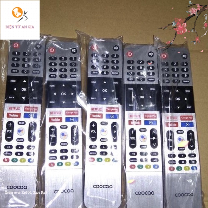 Điều khiển tivi coocaa giọng nói - remote tivi coocaa giọng nói - hàng chính hãng _