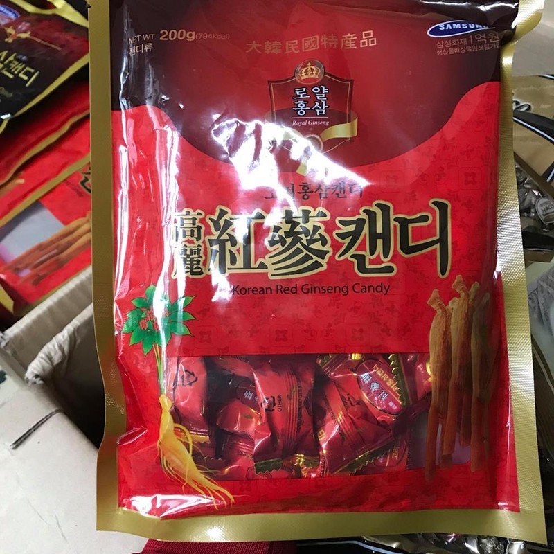 Kẹo sâm Hàn Quốc 200g
