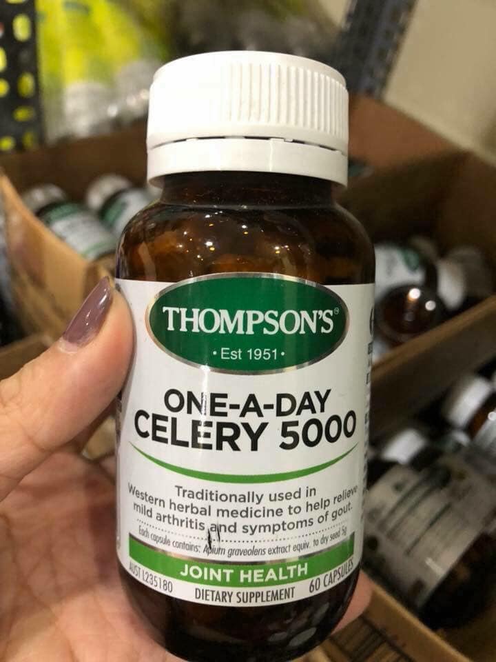 Viên uống Gout - Thompson's Celery 5000mg