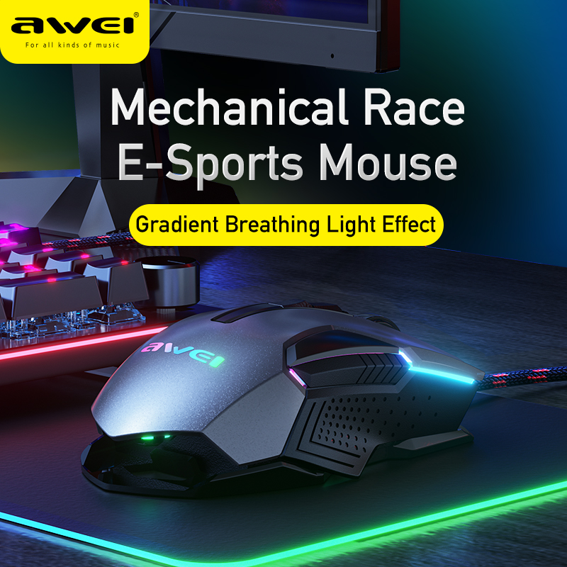 Chuột chơi game có dây awei m1
