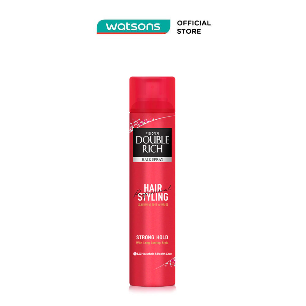 Keo spray dưỡng tóc double rich 170ml