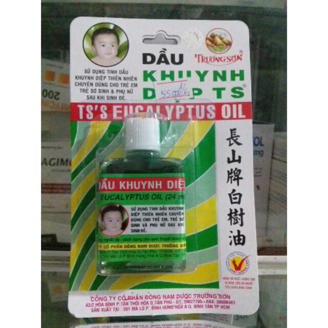 Dầu gió Khuynh Diệp Trường Sơn 24ml
