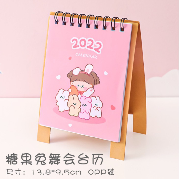 Lịch Để Bàn Mini 2022 Đa Năng Dễ Thương Cho Học Sinh