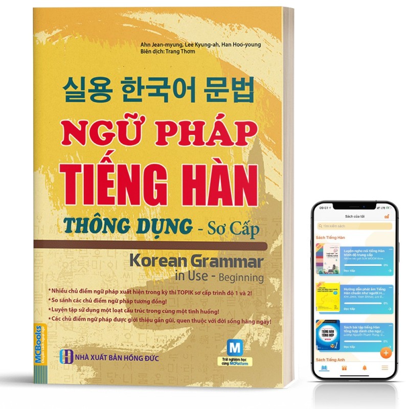 Ngữ pháp tiếng Hàn thông dụng (sơ cấp) – Korean Grammar in use - MCBooks