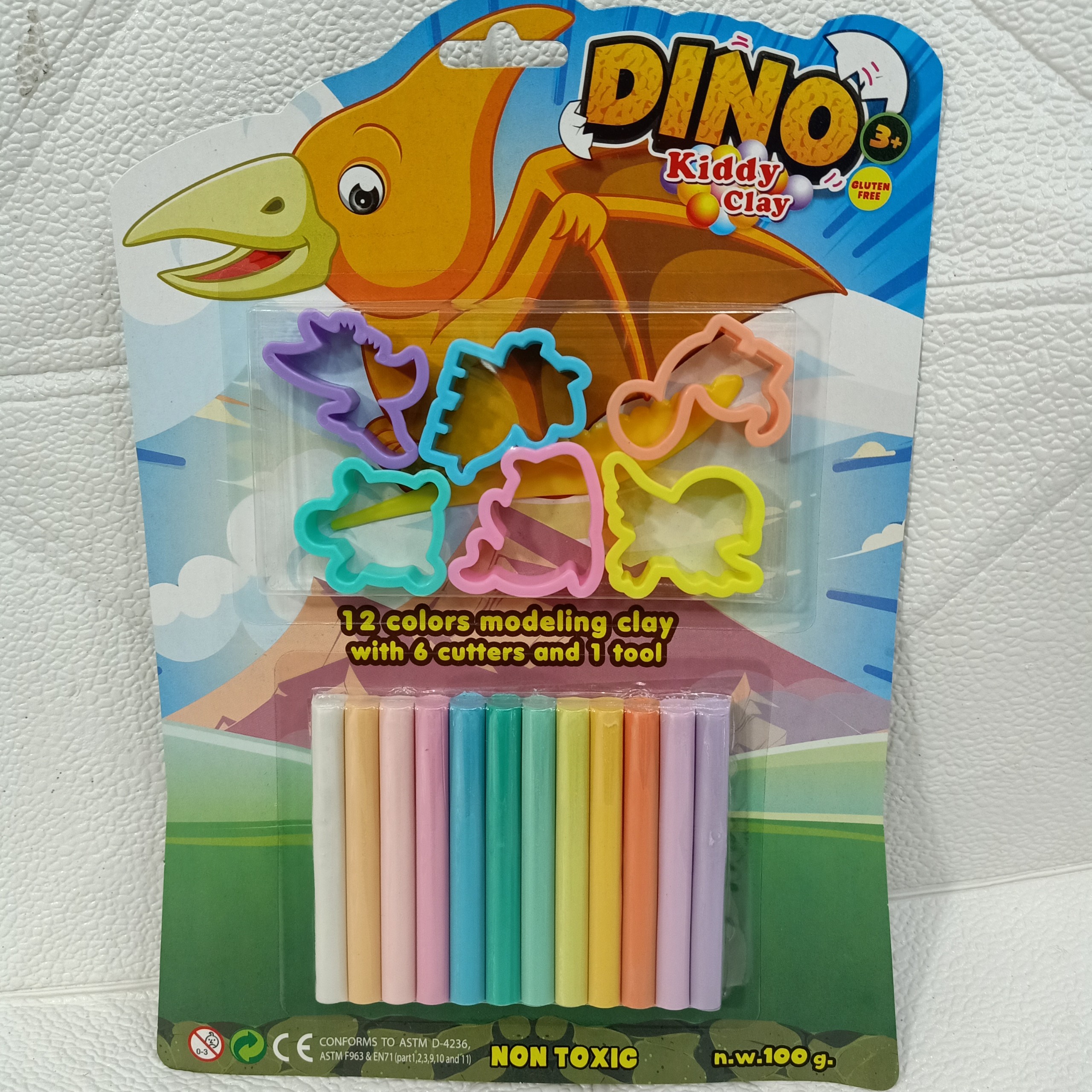 [HCM]Đất nặn Kiddy Clay Thái Lan Happy Animals - Diệp Linh