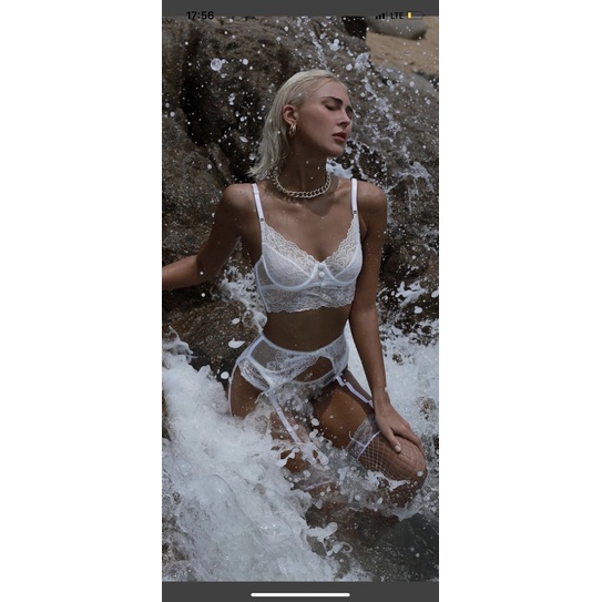 [SALE LỚN CUỐI NĂM 12-14.12]LACE - set candice có gọng không mút ( áo + quần)