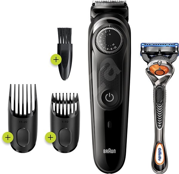 Tông đơ cát tóc pin sạc chuyên cạo tỉa râu, tóc braun bt 5242